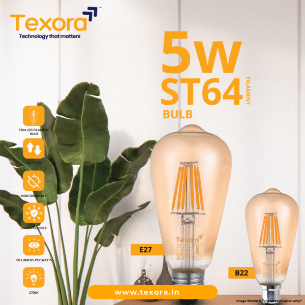 ST64 Filament Bulb 5 W
